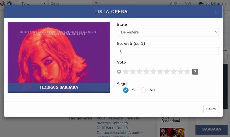 lista opera barbara